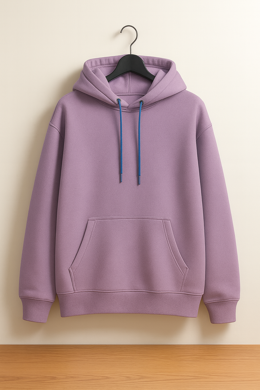 Lavender Cotton Unisex Hoodie - 350GSM Anti-Fade Fabric