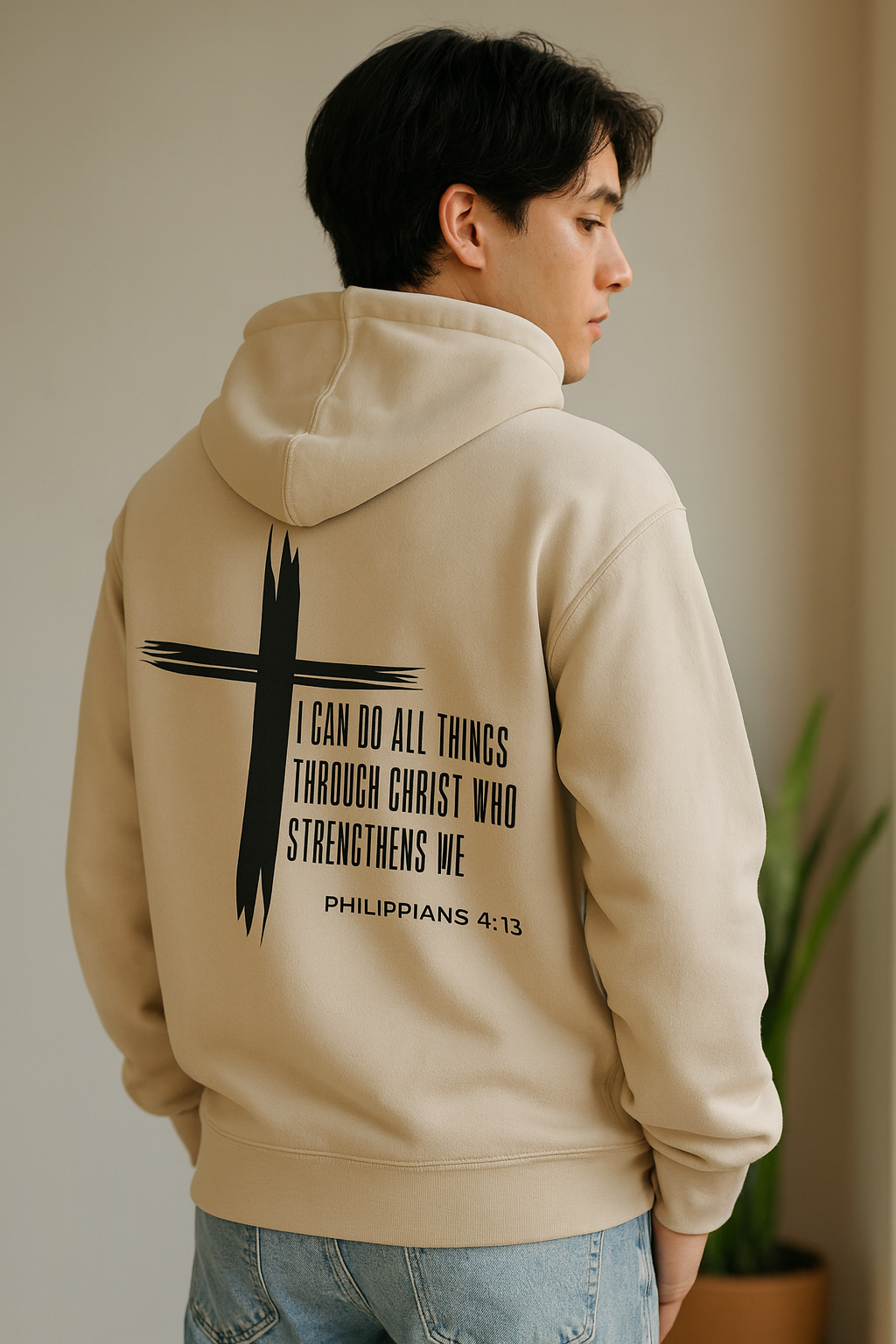 Heavy Fleece Jesus Oversized Hoodie For Unisex - 350GSM Anti-Fade Fabric