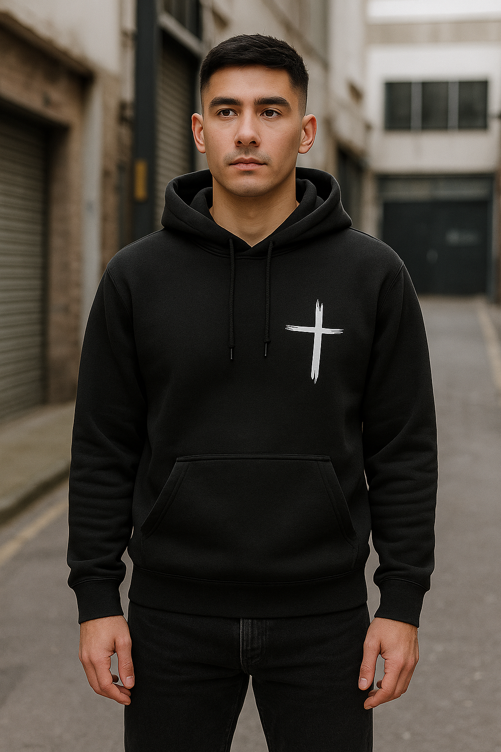 Heavy Fleece Jesus Oversized Hoodie For Unisex - 350GSM Anti-Fade Fabric