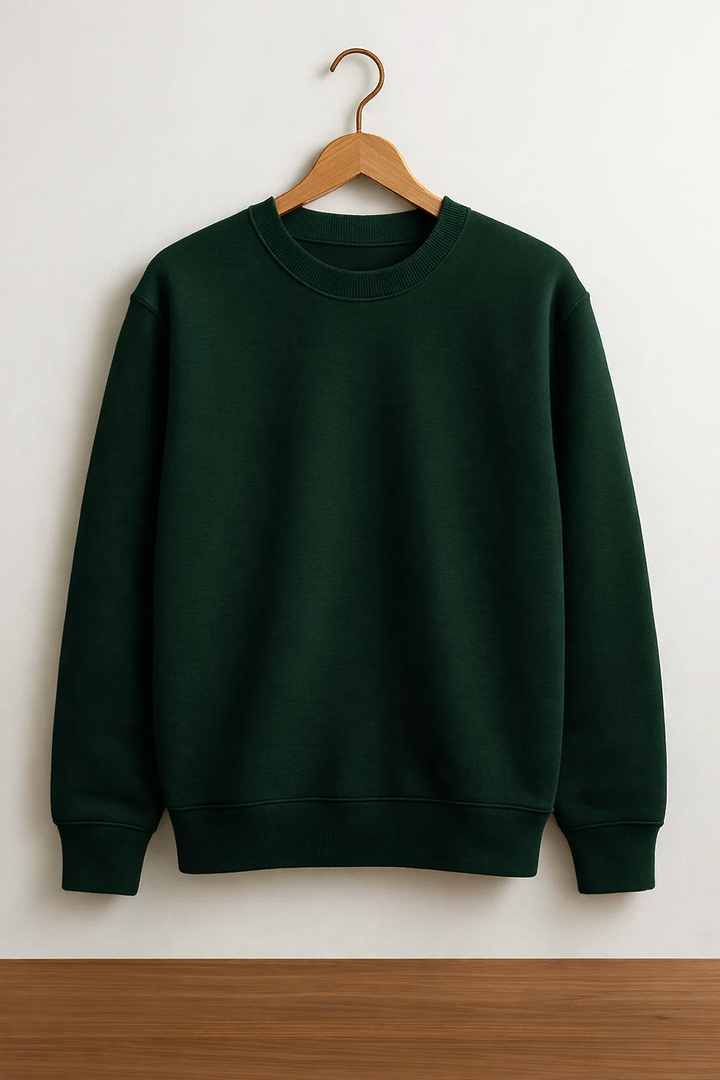 Dark Green Unisex Sweatshirt
