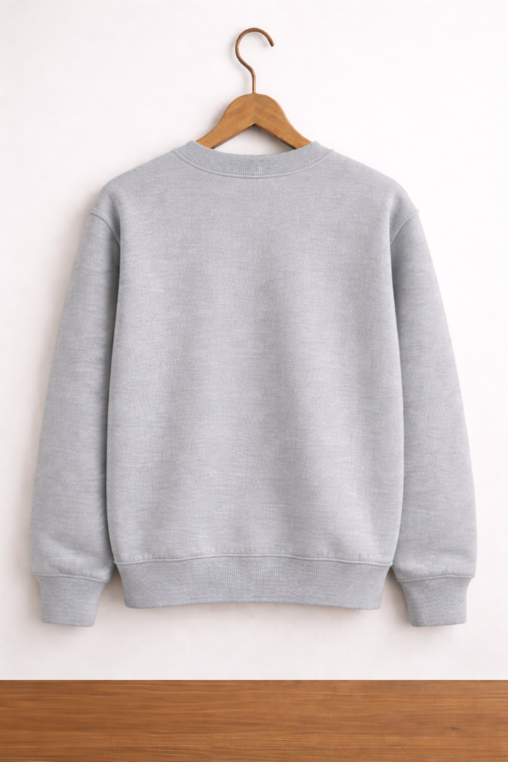 Grey Unisex Sweatshirt