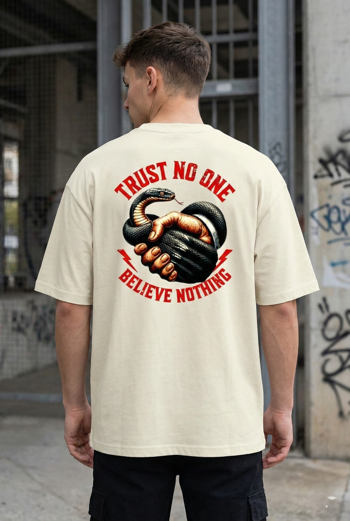 Trust No One Oversized T-Shirt