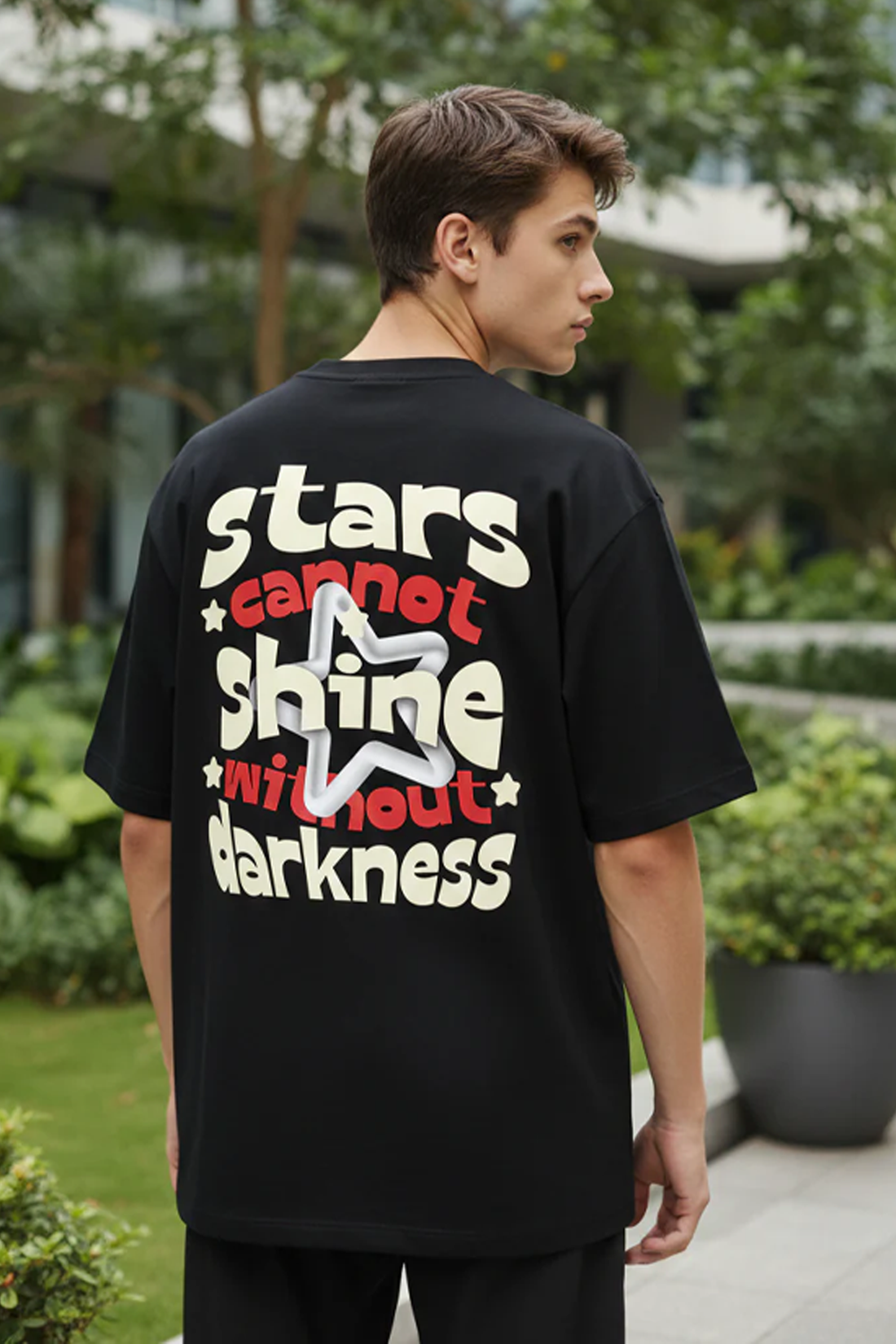 Star Born Oversized Streetwear T-Shirt