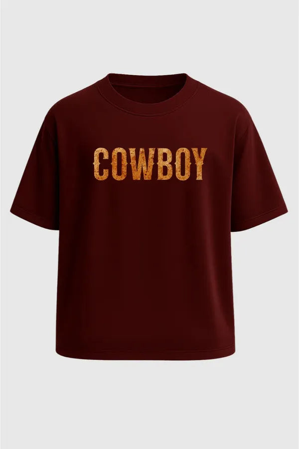 Cowboy Streetwear Oversized T-Shirt