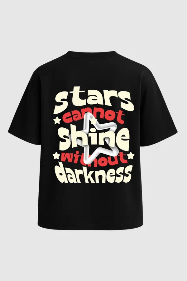Star Born Oversized Streetwear T-Shirt